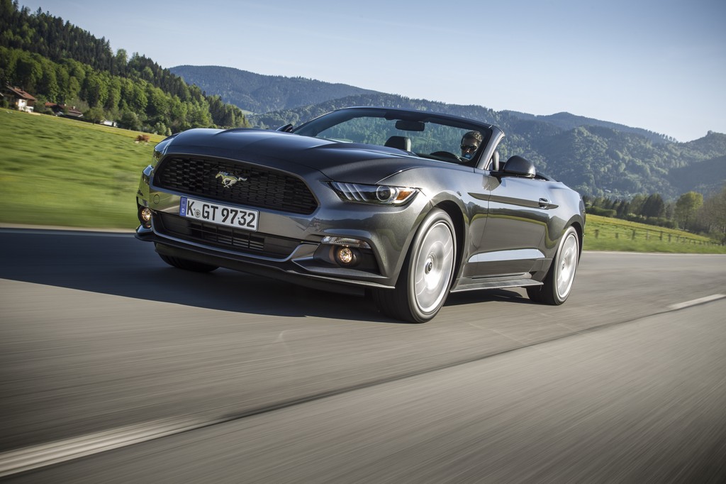 Den nye Ford Mustang i Convertible-udgave
(Foto: Ford Motor Company)